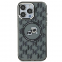 Case Karl Lagerfeld KLHMP15LHMCKMHK iPhone 15 Pro 6.1" black/black IML Monogram Karl&Choupette Head MagSafe Case Karl Lagerfeld KLHMP15LHMCKMHK iPhone 15 Pro 6.1" black/black IML Monogram Karl&Choupette Head MagSafe