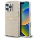 Case DKNY DKHMP16LHRHSEP iPhone 16 Pro 6.3" pink hardcase Repeat texture patern & Stripe MagSafe Case DKNY DKHMP16LHRHSEP iPhone 16 Pro 6.3" pink hardcase Repeat texture patern & Stripe MagSafe