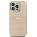 Dėklas DKNY DKHMP16LHRHSEP iPhone 16 Pro 6.3" rožinis/pink hardcase Repeat texture patern & Stripe MagSafe Dėklas DKNY DKHMP16LHRHSEP iPhone 16 Pro 6.3" rožinis/pink hardcase Repeat texture patern & Stripe MagSafe