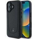 Case Mercedes MEHCP16SARMBK iPhone 16 6.1" black/black hardcase Leather Urban Case Mercedes MEHCP16SARMBK iPhone 16 6.1" black/black hardcase Leather Urban
