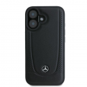Case Mercedes MEHCP16SARMBK iPhone 16 6.1" black/black hardcase Leather Urban Case Mercedes MEHCP16SARMBK iPhone 16 6.1" black/black hardcase Leather Urban