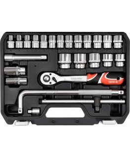 Yato YT-38741 socket wrench Socket wrench set 25 pc(s)