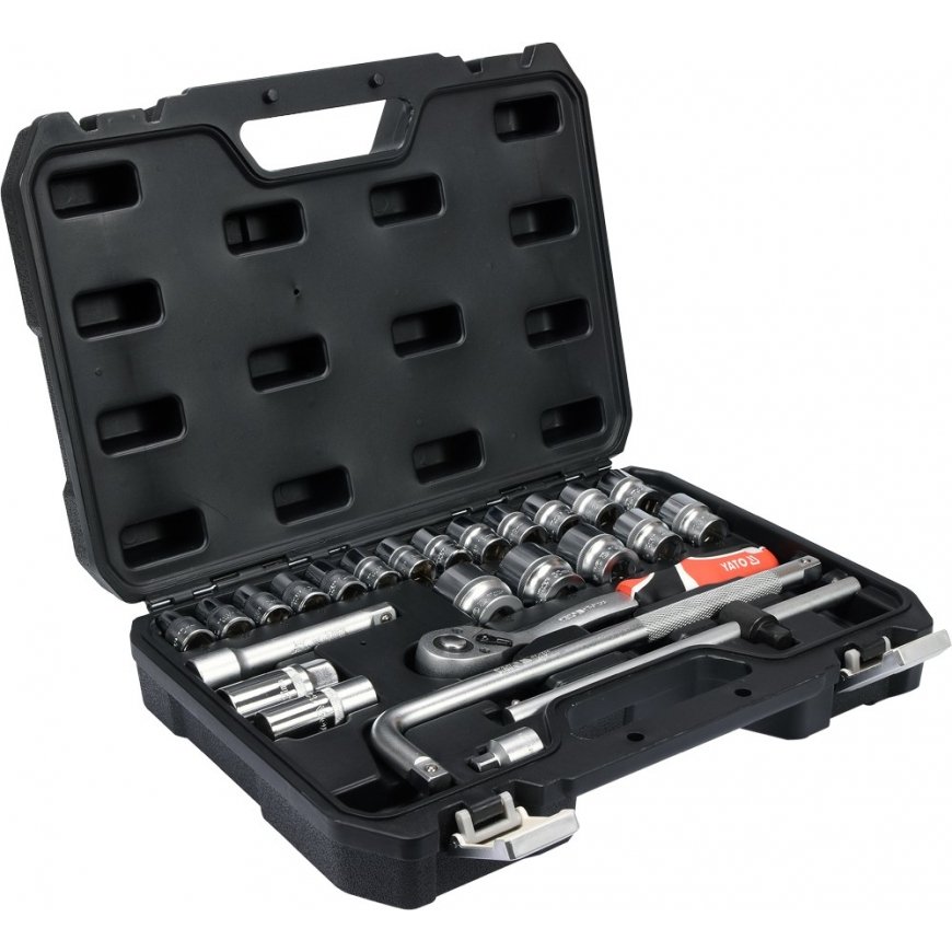 Yato YT-38741 socket wrench Socket wrench set 25 pc(s) – 2