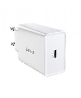 Baseus Speed Mini Smartphone White AC Fast charging Indoor