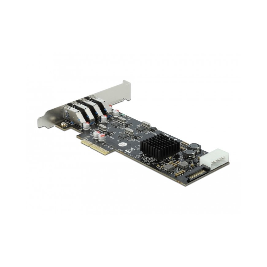 DeLOCK 89008 sąsajos plokštė / adapteris Vidinis PCIe, SATA, USB 3.2 Gen 1 (3.1 Gen 1)