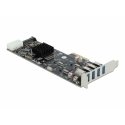DeLOCK 89008 интерфейсная карта/адаптер Внутренний PCIe, SATA, USB 3.2 Gen 1 (3.1 Gen 1) DeLOCK 89008 интерфейсная карта/адаптер Внутренний PCIe, SATA, USB 3.2 Gen 1 (3.1 Gen 1)