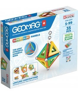 Geomag SuperColor Panels Recycled Žaislas su neodimio magnetais