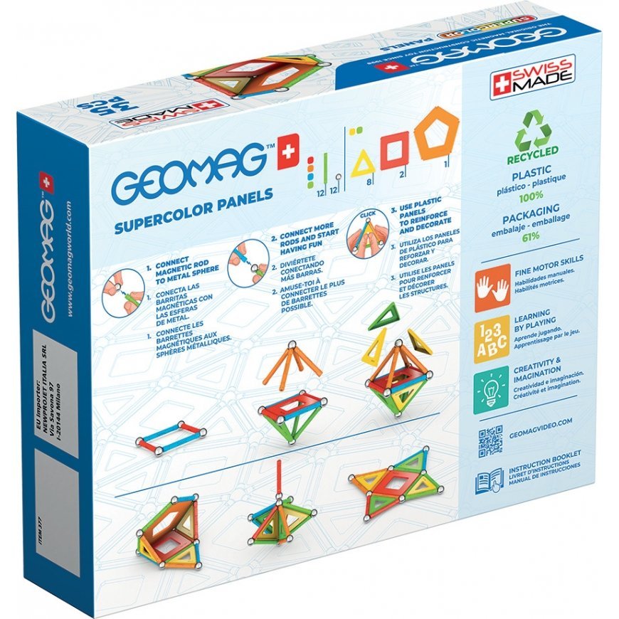 Geomag SuperColor Panels Recycled Neodymium magnet toy – 2