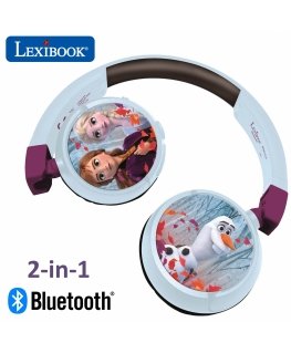 Lexibook HPBT010FZ kõrvaklapid ja peakomplekt Juhtmega ühendatud & juhtmevaba Peavõru Muusika Bluetooth Mitmevärviline