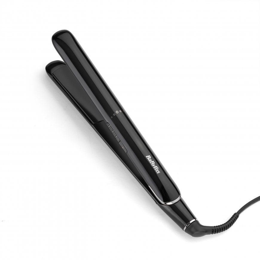 BaByliss ST255E стайлер для волос Утюжок для выпрямления волос Теплый Черный, Золото 2 m – 4