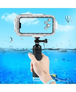 Floating hand grip Puluz for phones /Action and sports cameras (black)