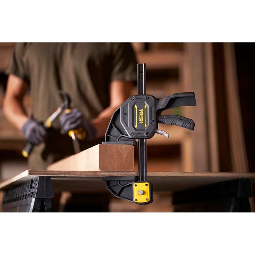Stanley FATMAX XL С-образная струбцина 15 cm Черный, Желтый – 4