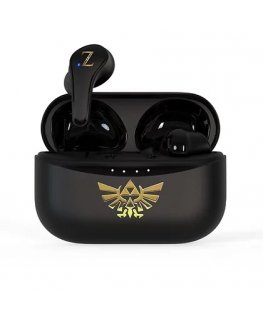 OTL Technologies Nintendo Legend of Zelda Austiņas Bezvadu Ausīs Zvani / mūzika Bluetooth Melns