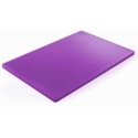 HACCP HDPE kitchen cutting board for allergy sufferers 45x30cm purple - Hendi 825570 HACCP HDPE kitchen cutting board for allergy sufferers 45x30cm purple - Hendi 825570