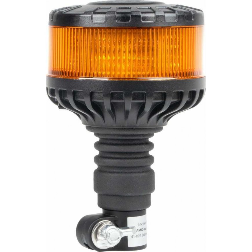 Mirksi įspėjamoji lemputė gaidys led w28p 12v 24v amio-04104 – 2
