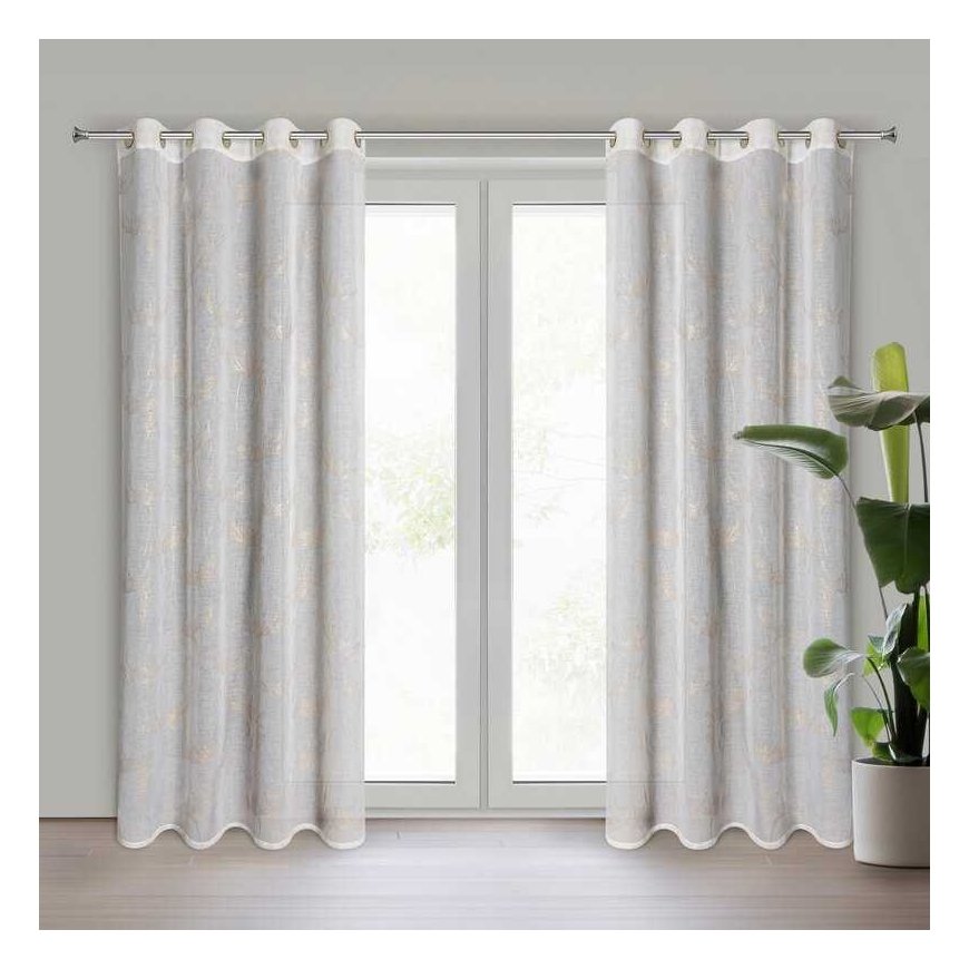 Eurofirany Euro užuolaidos FIR/AMALIA/B+ZŁ 140X250 TRANSFER