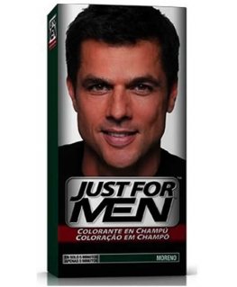 Just For Men Shampoo-in Haircolor Dark Brown Black, 66 ml