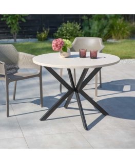 Garden table Lukka 100 cm natural PATIO