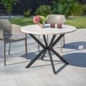 Garden table Lukka 100 cm natural PATIO