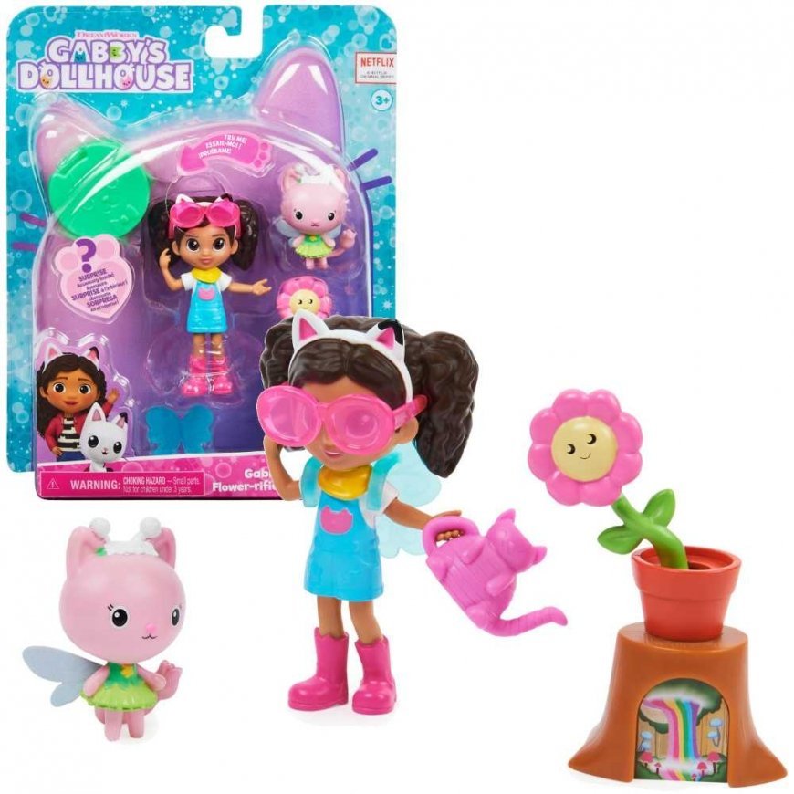 Small Set Koci Domek Gabi ruchoma figure Gabi Wróżkotka ogród i accessories Gabby's Dollhouse Spin Master