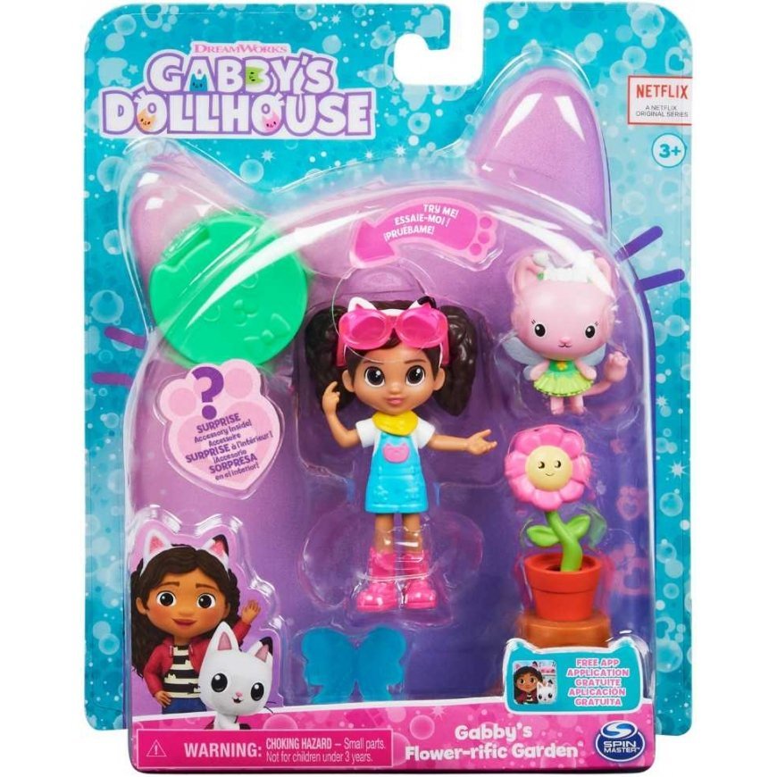 Small Set Koci Domek Gabi ruchoma figure Gabi Wróżkotka ogród i accessories Gabby's Dollhouse Spin Master – 2