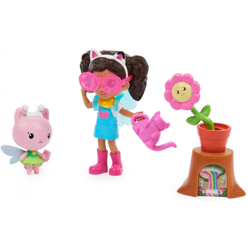 Small Set Koci Domek Gabi ruchoma figure Gabi Wróżkotka ogród i accessories Gabby's Dollhouse Spin Master – 4