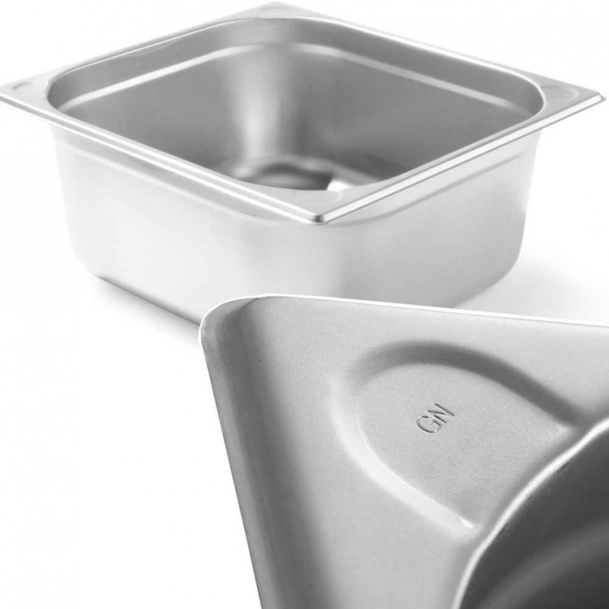 Pojemnik GN 2/3 plieno Kitchen Line aukštis 150 mm - Hendi 806241