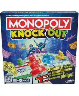 MONOPOLY Žaidimas „Monopolis: Knockout“ (lietuvių k.)