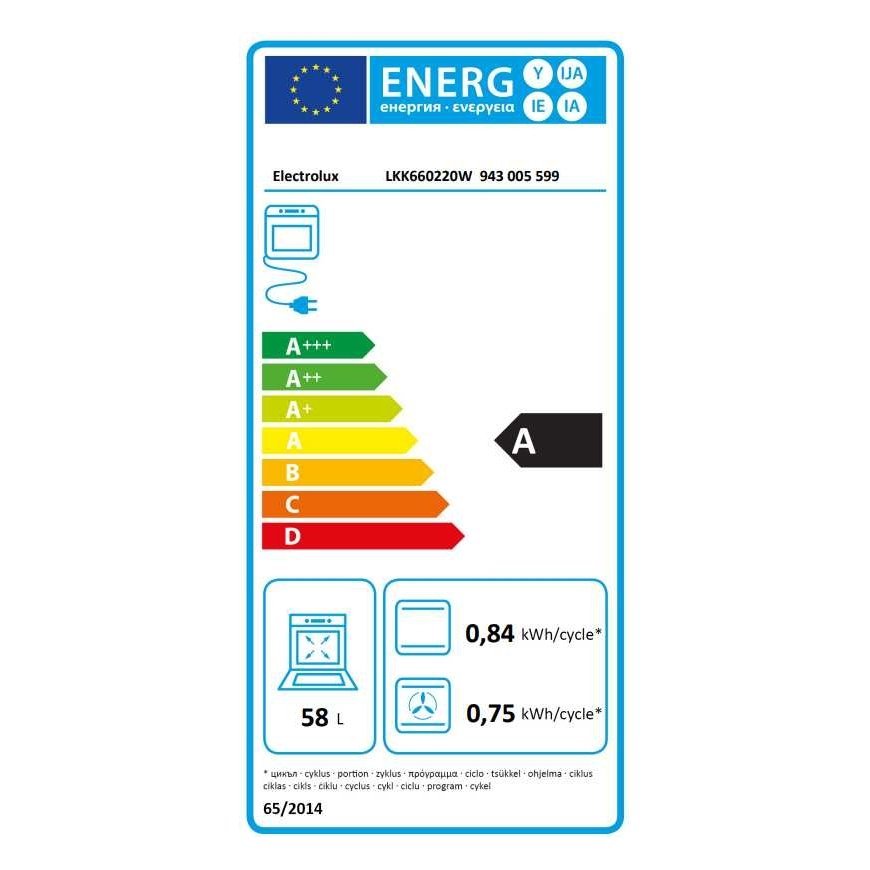 Cooker Electrolux LKK660220W – 2