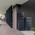 Prosperplast RAINWATER TANK WATER TOWER STONES 350L SMOOTH GRAY Prosperplast RAINWATER TANK WATER TOWER STONES 350L SMOOTH GRAY