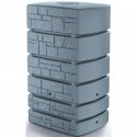 Prosperplast RAINWATER TANK WATER TOWER STONES 350L SMOOTH GRAY Prosperplast RAINWATER TANK WATER TOWER STONES 350L SMOOTH GRAY