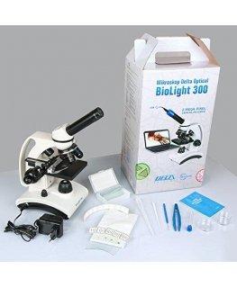 Deltaoptical Microscope Biolight 300 with video camera