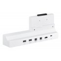 Samsung Flip4 Tray Jungiamumo dėklas Pilka, Balta