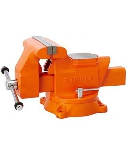 Locksmith's clamps, HEAVY DUTY 200mm 30kg. 360° rotatable. Interchangeable lips Truper®