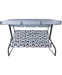 Daszek do huśtawki ogrodowej 220 x 128 cm Monte Carlo pilka D031-26CW PATIO