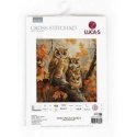 luca S Counted cross stitch kit "Family of Owls" 27x29cm SBU5045 luca S Counted cross stitch kit "Family of Owls" 27x29cm SBU5045
