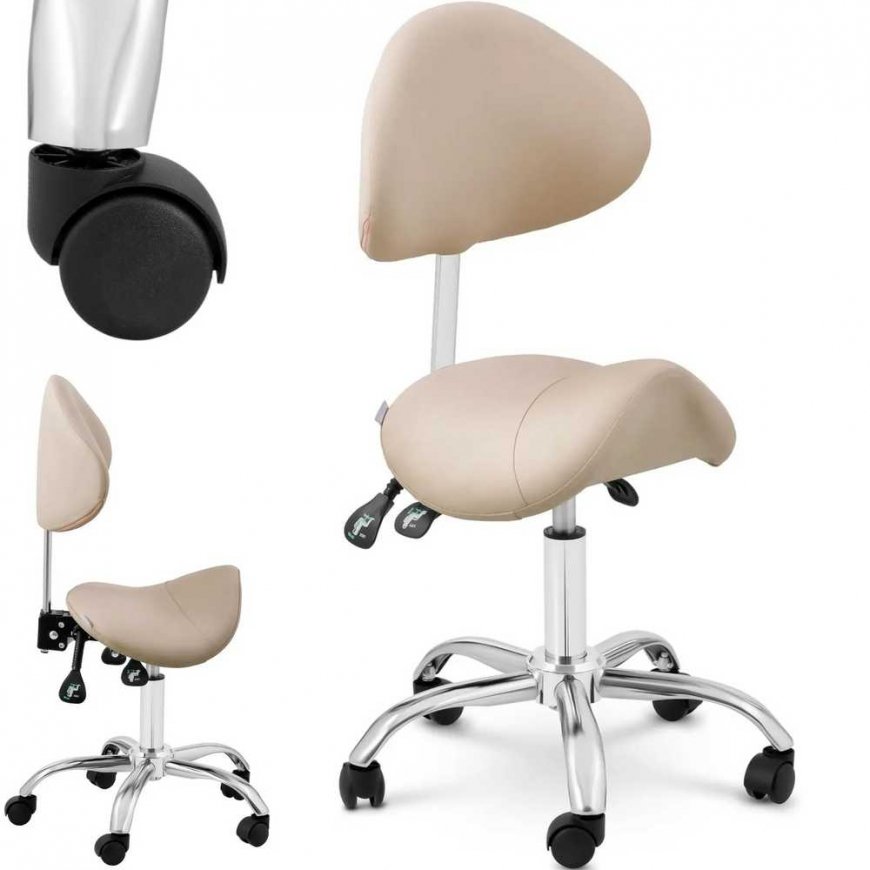 Physa MANNHEIM CREAM saddle beauty chair