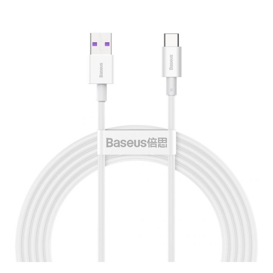 Baseus CATYS-A02 USB cable 2 m USB A USB C White