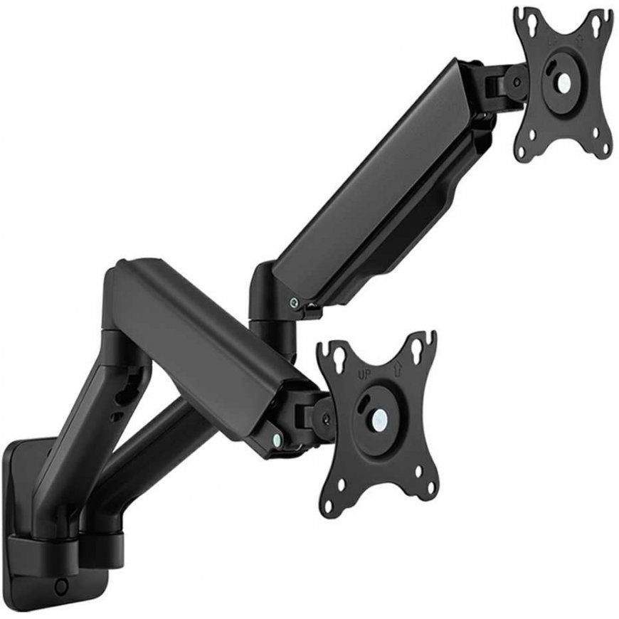 Spacetronik Spring-loaded wall mount for two