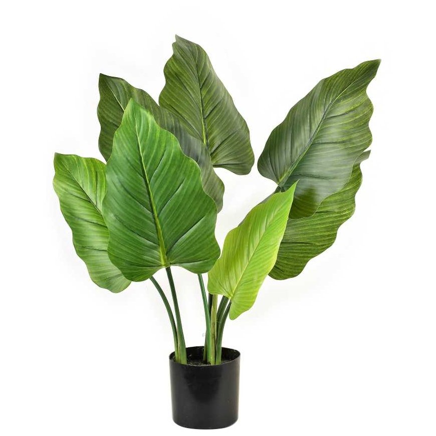 Mondex Since 1986R VIRIDIS Artificial alocasia flower in pot H65cm