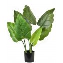 Mondex Since 1986R VIRIDIS Artificial alocasia flower in pot H65cm Mondex Since 1986R VIRIDIS Artificial alocasia flower in pot H65cm