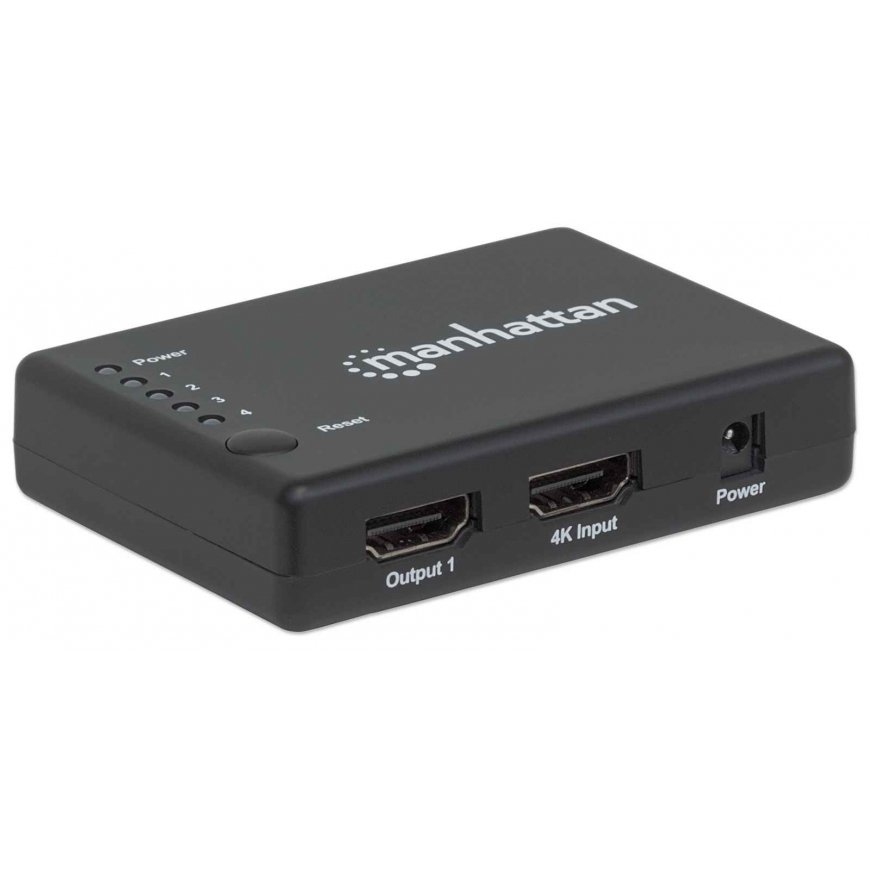 Manhattan 207706 video sadalītājs HDMI 4x HDMI – 2