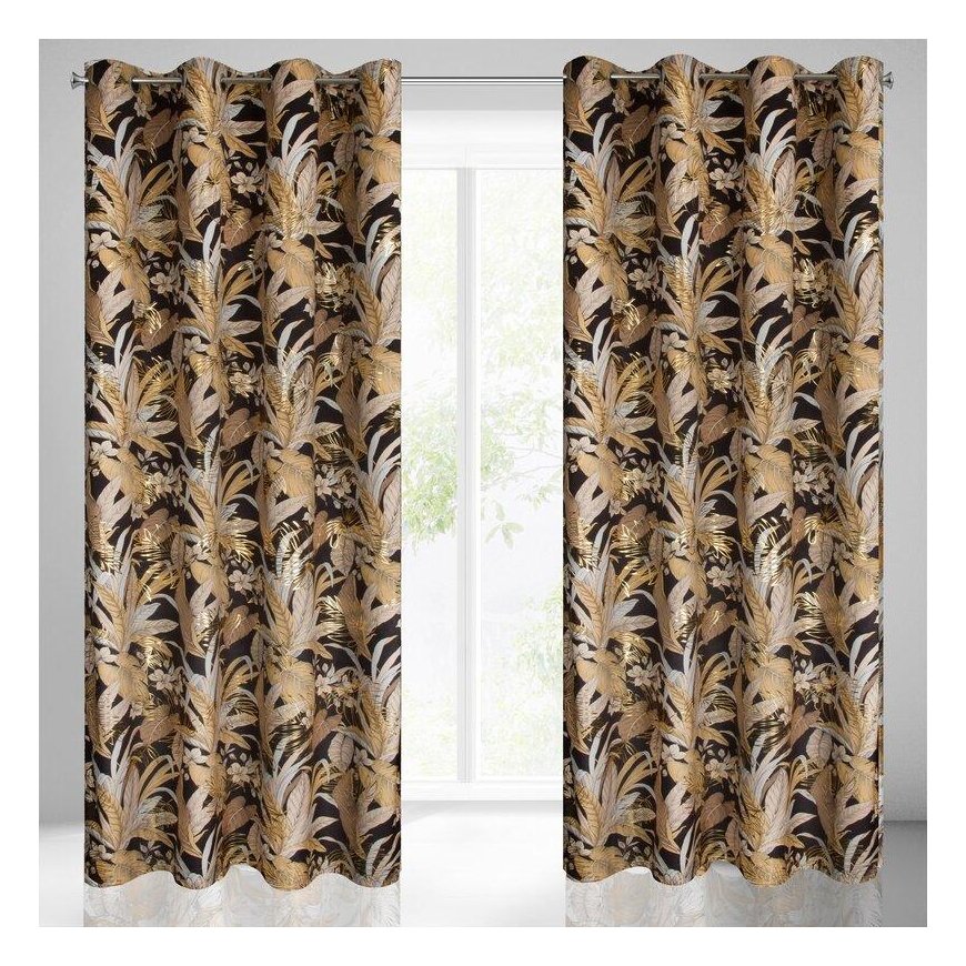 Eurofirany Eurocurtains JUNGIKLIS ZAS/ADEL/CZA+PLN 140X250