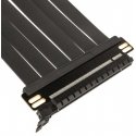 Kolink Kolink PCI Express 5.0 x16 auf x16 Riser Cable, 180 Grad, black - 30cm