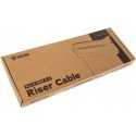 Kolink Kolink PCI Express 5.0 x16 auf x16 Riser Cable, 180 Grad, black - 30cm