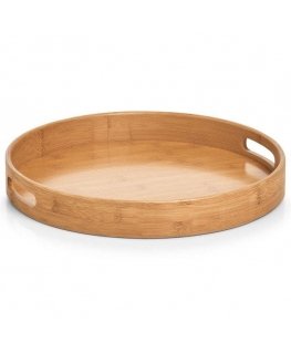 Bamboo Serviravimo padėklas apvalus, Ø 38 cm, bambukas, ZELLER