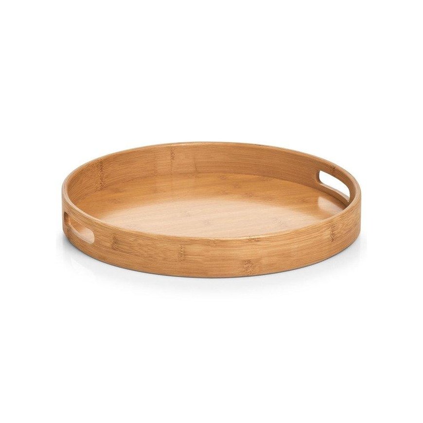 Bamboo Serving tray round, Ø 38 cm, bamboo, ZELLER