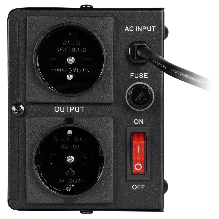 KEMOT SER-1000-W automatic voltage stabilizer, accuracy 8% – 4