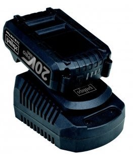 Set: 1x2.0Ah Li battery + quick charger, Scheppach