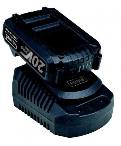 Scheppach Komplekts: 1x2,0Ah Li akumulators